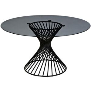 Asztal VG6255 Szürke + fekete