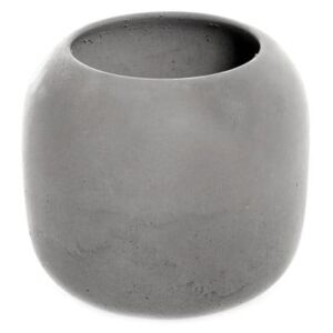 Szürke fogkefetartó pohár betonból - Iris Hantverk