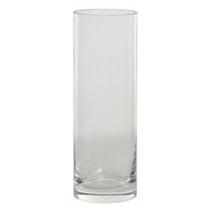 JV-149135-k - váza, üveg, 8X8X24, átlátszó