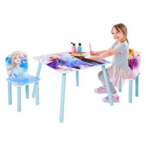 Moose Gyerek asztal székekkel Jégvarázs