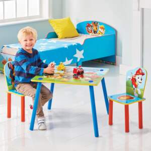Moose Gyerek asztal székekkel Mancs Őrjárat