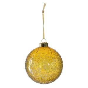 Leonardo Caldo karácsonyfa gömb 10cm, arany