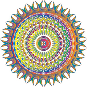 Nap, mandala falmatrica