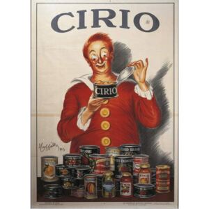 Cappiello, Leonetto - Advertisement for Cirio food preserve, by Leonetto Cappiello , illustration, 1923 Festmény reprodukció
