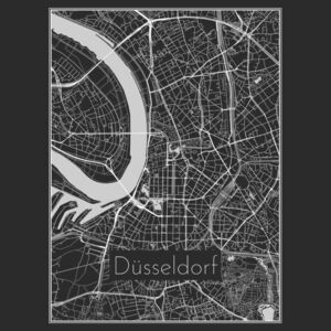 Düsseldorf térképe, Nico Friedrich