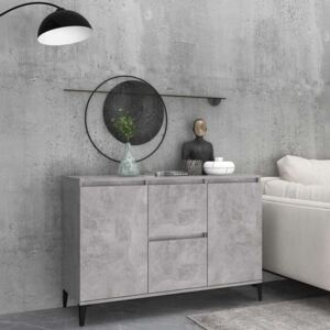 VidaXL betonszürke forgácslap tálalószekrény 104 x 35 x 70 cm