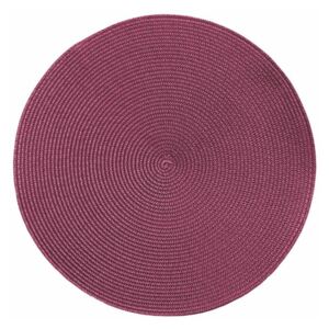 Round Chambray rózsaszín kerek tányéralátét, ø 38 cm - Tiseco Home Studio