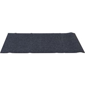 Beltéri lábtörlő szőnyeg lejtős éllel, 180 x 120 cm, fekete