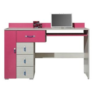 Íróasztal MBE16, Felület színe: Rózsa