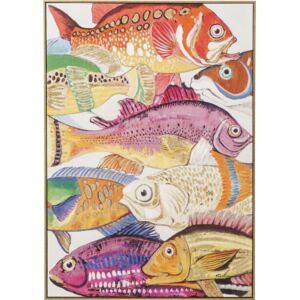 Touched Fish Meeting I. kép, 100 x 75 cm - Kare Design