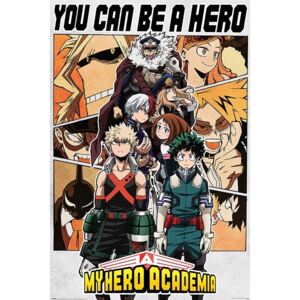 My Hero Academia - Be a Hero Plakát, (61 x 91,5 cm)