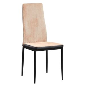 Étkező szék, világosbarna|fekete, ENRA