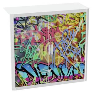 Paperflow Fém iratszekrény, rolós, 104 x 110 x 41,5 cm, freestyle%