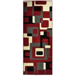 Hamla Retro piros szőnyeg, 160 x 230 cm - Hanse Home