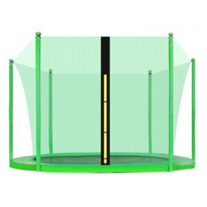 AGA belső védőháló 305 cm átmérőjű trambulinhoz 6 rudas - Világos zöld