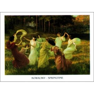 Kowalsky - Springtime Festmény reprodukció, (30 x 24 cm)