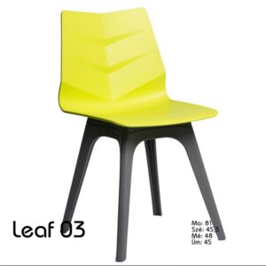 Leaf szék lime-szürke