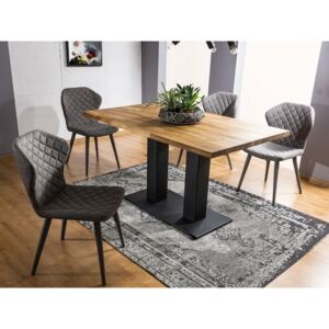 Asztal MH1912 Természetes tölgy + fekete