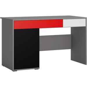 Íróasztal YJG2, Alkatrészek szín: Piros