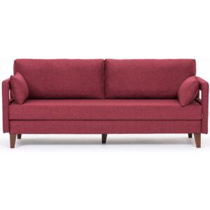 Háromszemélyes kanapé ágy YN1653 Bordó piros