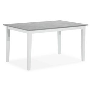 Asztal VG6304 Fehér + szürke
