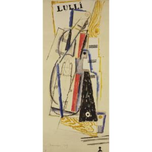 Marcoussis, Louis - Abstract Lulli, 1919 Festmény reprodukció