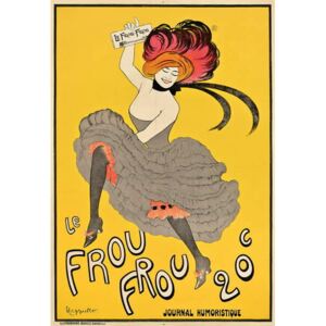 Cappiello, Leonetto - Poster advertising the French journal 'Le Frou Frou', 1899 Festmény reprodukció