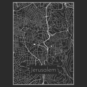 Jerusalem térképe, Nico Friedrich