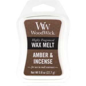 Woodwick Amber & Incense illatos viasz aromalámpába 22,7 g