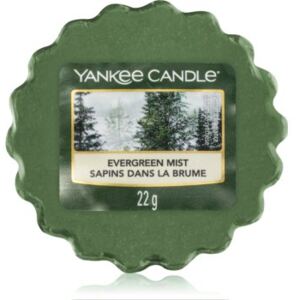 Yankee Candle Evergreen Mist illatos viasz aromalámpába 22 g