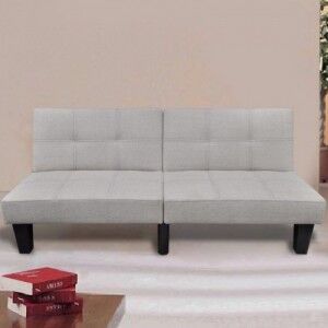 Bézs dönthető kanapéágy