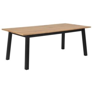 Asztal NJ1217 Vad tölgy + fekete