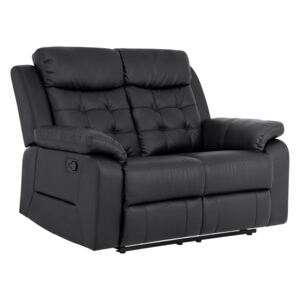 Kétszemélyes relax fotelágy UV16 Fekete