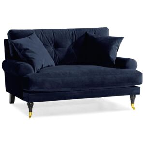 Kétszemélyes kanapé VEAB7, Szín: Kék