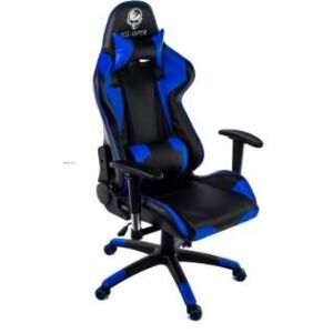 Hell Gamer professzionális Gamer szék 3D kartámasszal - fekete-kék