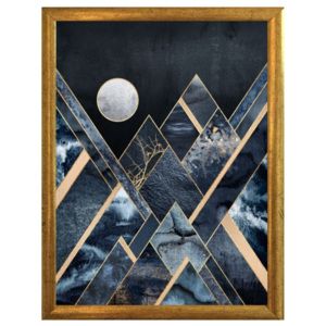 Moon plakát keretben, 30 x 20 cm - Piacenza Art