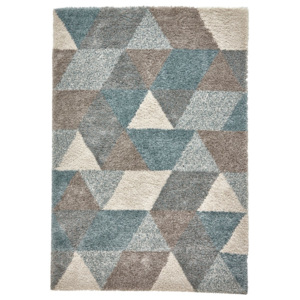Royal Nomadic Grey &Teal szürke-kék szőnyeg, 160 x 220 cm - Think Rugs