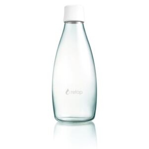 Fehér üvegpalack élettartam garanciával, 800 ml - ReTap