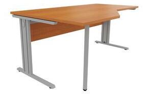 Classic line ergo irodai asztal, 180 x 110 x 75 cm, balos kivitel