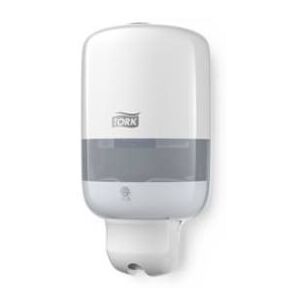 Folyékony szappan adagoló, S2 rendszer, TORK Dispenser Soap Liquid Mini, fehér (KHH031)