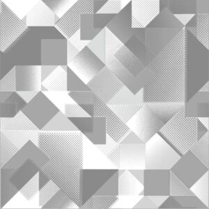 Buvu Vinyl tapéta geometriai alakzatok szürke