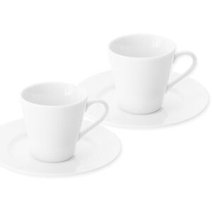 Orion Porcelán csésze, csészealjjal Espresso, 90 ml, 2 db