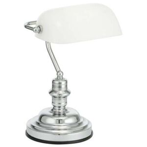 EGLO Asztali lámpa, 60 W, EGLO "Banker", fehér