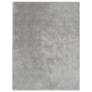 Szürke bozontos szőnyeg 120 x 160 cm