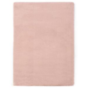 Régi-rózsaszín műnyúlszőr szőnyeg 80 x 150 cm