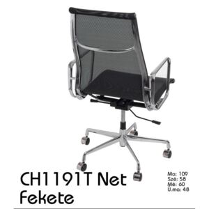 CH1191T irodai szék fekete háló