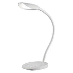 Swan fehér asztali LED lámpa, magasság 48 cm - Trio