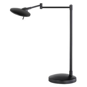Kazan fekete LED asztali lámpa, magasság 46 cm - Trio
