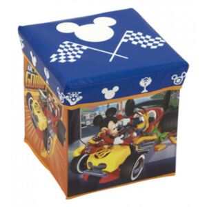 Játéktároló doboz és puff Mickey egér és Plútó
