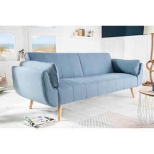 DIVANI kék szövet kanapéágy